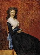 Jacques-Louis David Portrait of Madame Marie Louise Trudaine oil painting